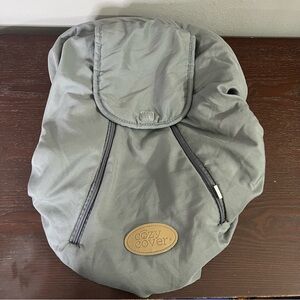 Cozy Cover 2-in-1 Infant Baby Car Seat Cover, Gray